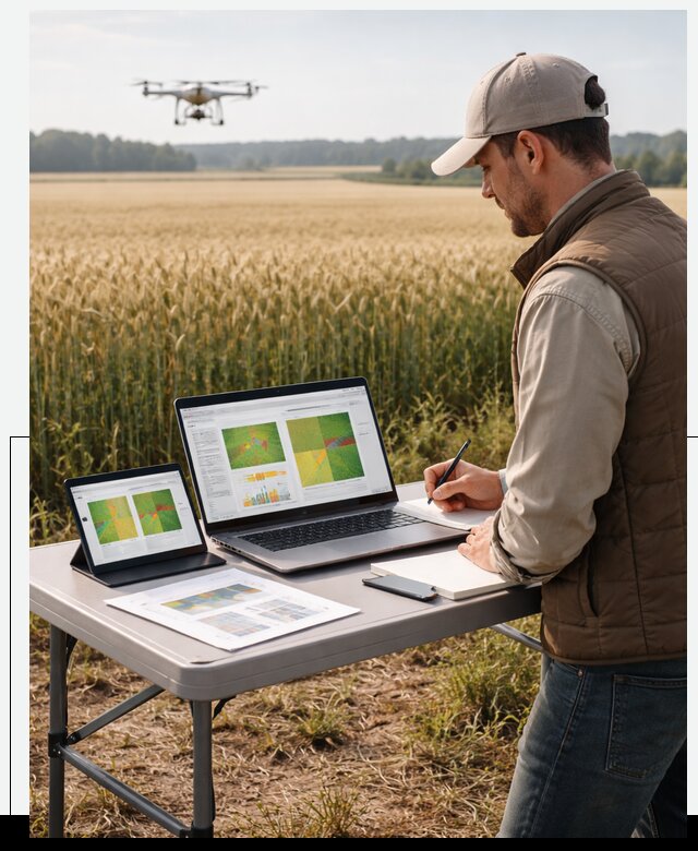 Система AI прогнозирования урожайности для точных агрономий в Алексеевке