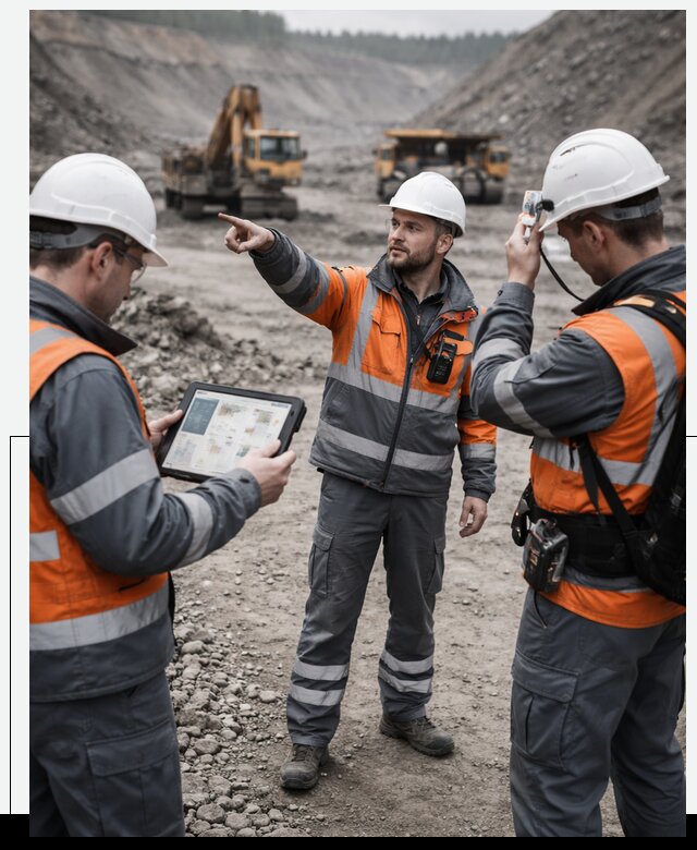 Система контроля персонала для горнодобывающей отрасли в Алексеевке