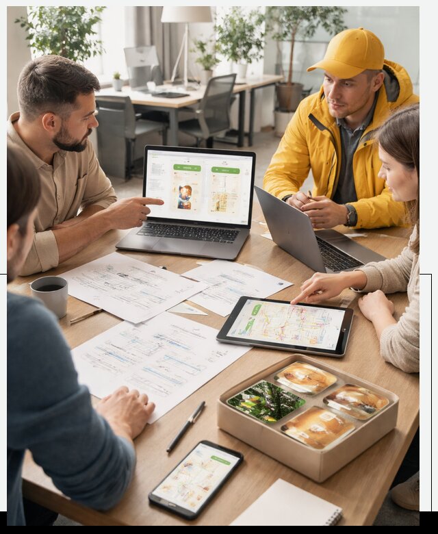 Разработка агрегатора доставки еды в Алексеевке от 15186 р., АвикейЛкв